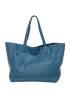 Tessie Studded Tote, &pound;295, Handbags, Blue, Leather, Back view
